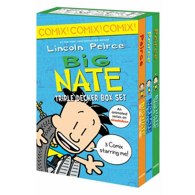 Big Nate: Triple Decker Box Set: Big Nate: What Could Possibly Go Wrong? and Big Nate: Here Goes Nothing, and Big Nate: Genius Mode by Lincoln Peirce