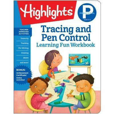 Preschool Tracing and Pen Control by Highlights Learning