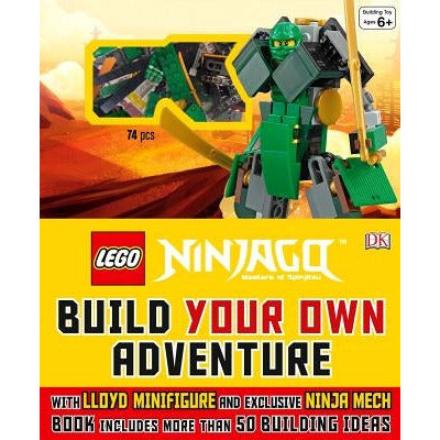 Lego(r) Ninjago: Build Your Own Adventure: With Lloyd Minifigure and Exclusive Ninja Merch, Book Includes More Than 50 Buil by DK
