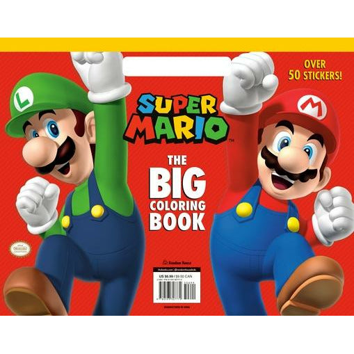 Super Mario: The Big Coloring Book (Nintendo) by Random House