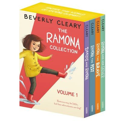 The Ramona 4-Book Collection, Volume 1: Beezus and Ramona, Ramona and Her Father, Ramona the Brave, Ramona the Pest by Beverly Cleary
