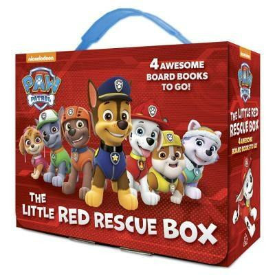 The Little Red Rescue Box (Paw Patrol): 4 Board Books by Random House
