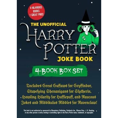 The Unofficial Harry Potter Joke Book 4-Book Box Set: Includes Great Guffaws for Gryffindor, Stupefying Shenanigans for Slytherin, Howling Hilarity fo by Brian Boone