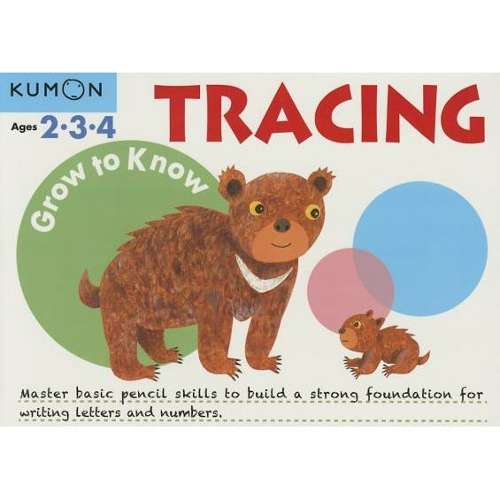 Grow to Know Tracing by Kumon Publishing