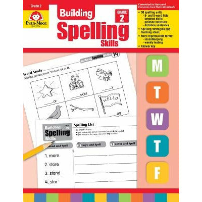 Building Spelling Skills Grade 2 by Evan-Moor Educational Publishers