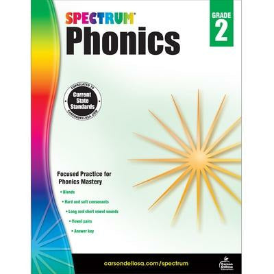 Spectrum Phonics, Grade 2 by Spectrum