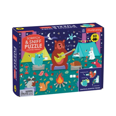 Campfire Friends Scratch and Sniff Puzzle by Mudpuppy
