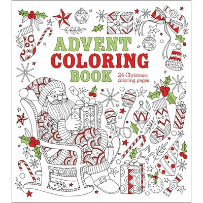 Advent Coloring Book: 24 Christmas Coloring Pages by Arcturus Publishing