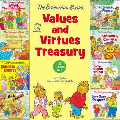 The Berenstain Bears Values and Virtues Treasury: 8 Books in 1 by Mike Berenstain