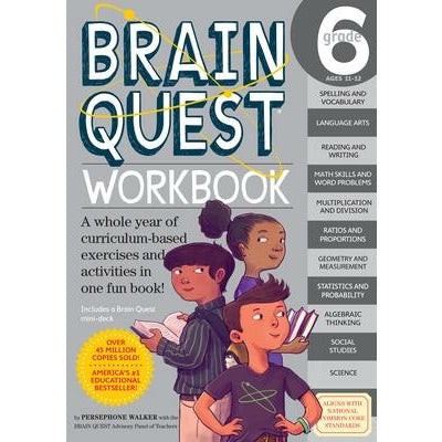 Brain Quest Workbook: 6th Grade by Persephone Walker