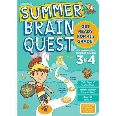 Summer Brain Quest: Between Grades 3 & 4 by Workman Publishing