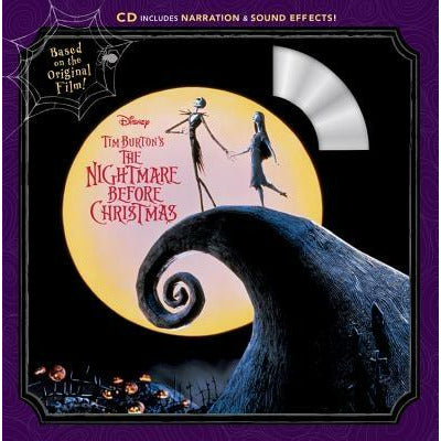 Tim Burton's the Nightmare Before Christmas [With Audio CD] by Disney Books