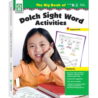 The Big Book of Dolch Sight Word Activities, Grades K - 3 by Helen Zeitzoff