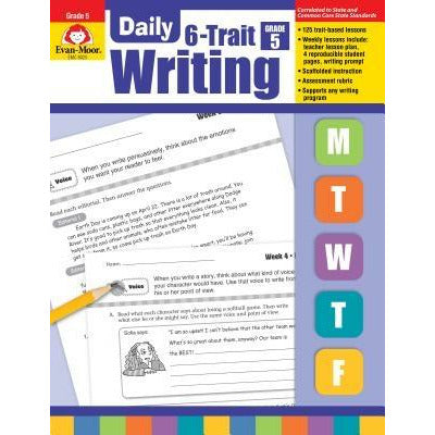 Daily 6-Trait Writing Grade 5 by Evan-Moor Educational Publishers