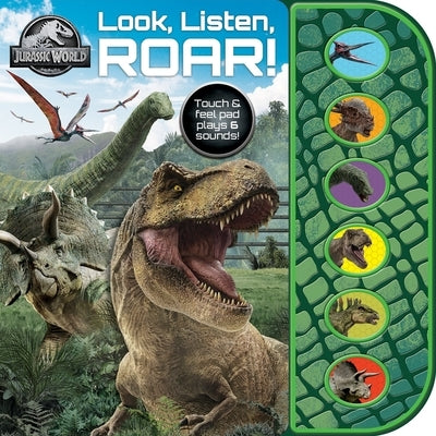 Jurassic World: Look, Listen, Roar Sound Book by Pi Kids