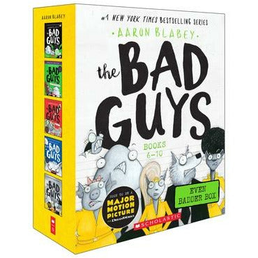 The Bad Guys Even Badder Box Set (the Bad Guys #6-10) by Aaron Blabey