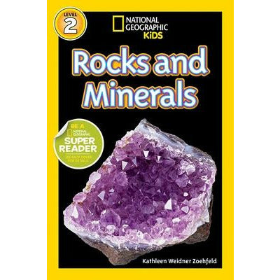 National Geographic Readers: Rocks and Minerals by Kathleen Weidner Zoehfeld