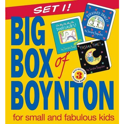 Big Box of Boynton Set 1!: Barnyard Dance! Pajama Time! Oh My Oh My Oh Dinosaurs! by Sandra Boynton
