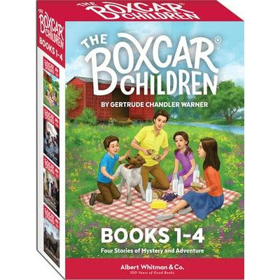 The Boxcar Children Mysteries Boxed Set #1-4 by Gertrude Chandler Warner