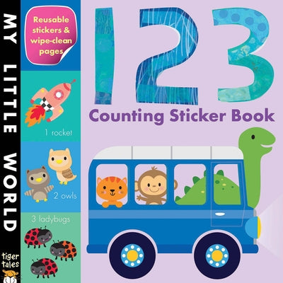 123 Counting Sticker Book by Tiger Tales