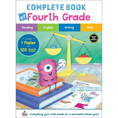 Complete Book of Fourth Grade by Carson Dellosa Education