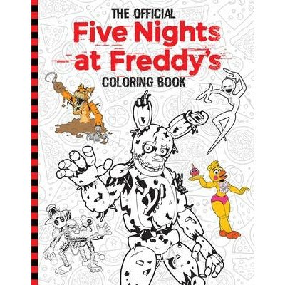 Five Nights at Freddy's Official Coloring Book: An Afk Book by Scott Cawthon