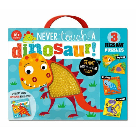 Never Touch a Dinosaur Jigsaw by Rosie Greening