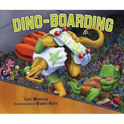 Dino-Boarding by Lisa Wheeler