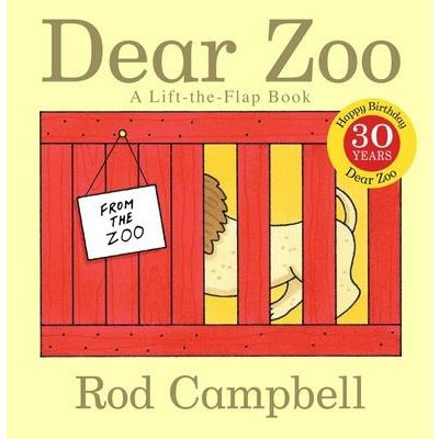 Dear Zoo: A Lift-The-Flap Book by Rod Campbell