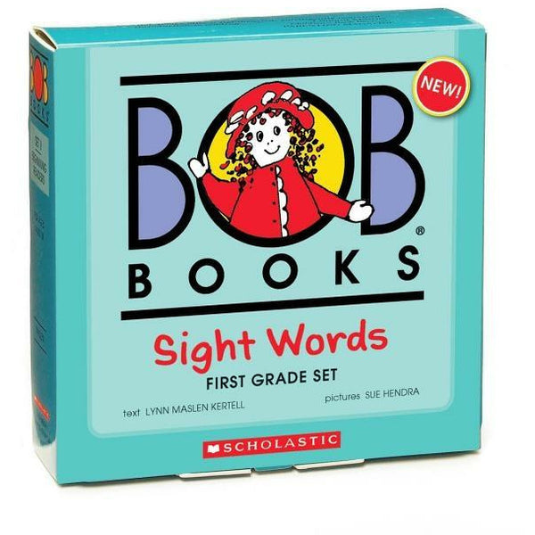 Bob Books - Sight Words First Grade Box Set Phonics, Ages 4 and Up, First Grade, Flashcards (Stage 2: Emerging Reader) by Lynn Maslen Kertell